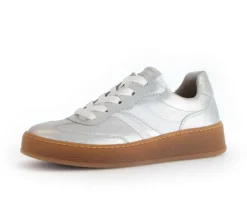 Lage sneaker zilver