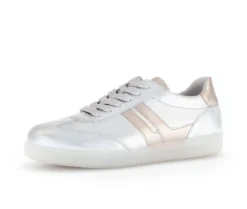 Lage sneaker zilver