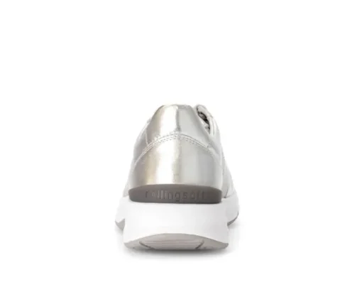Lage sneaker zilver