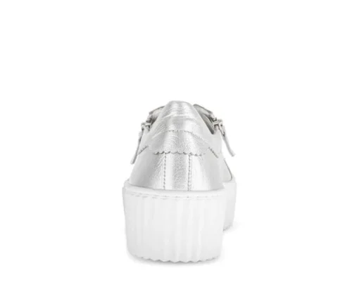 Lage sneaker zilver