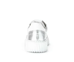 Lage sneaker zilver