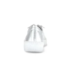 Lage sneaker zilver