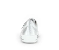 Lage sneaker zilver