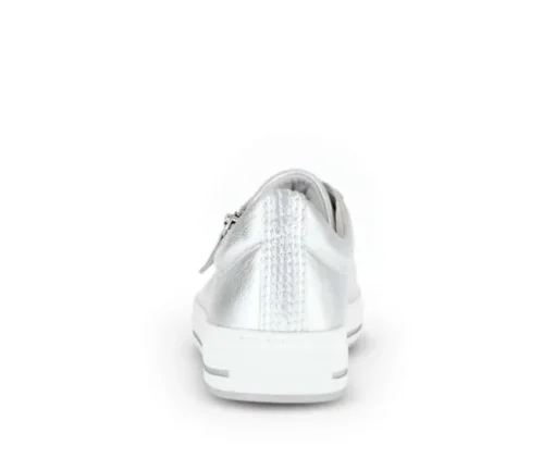 Lage sneaker zilver