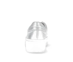 Lage sneaker zilver