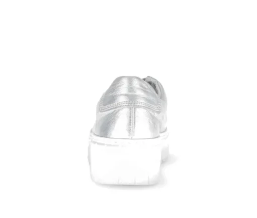Lage sneaker zilver