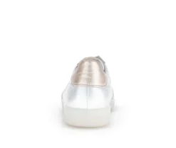 Lage sneaker zilver