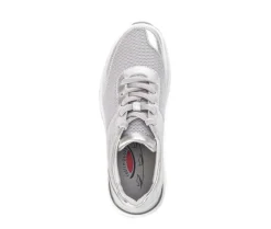 Lage sneaker zilver
