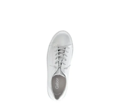 Lage sneaker zilver