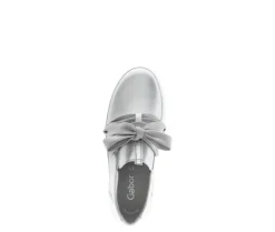 Lage sneaker zilver