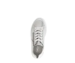 Lage sneaker zilver