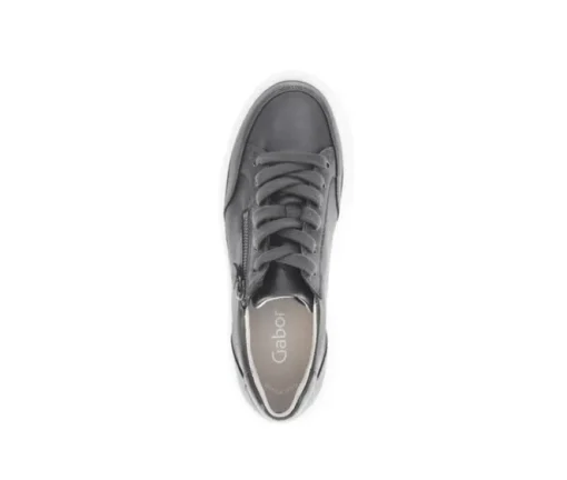 Lage sneaker zilver
