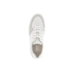 Lage sneaker zilver