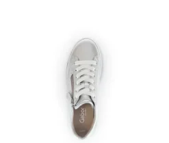 Lage sneaker zilver