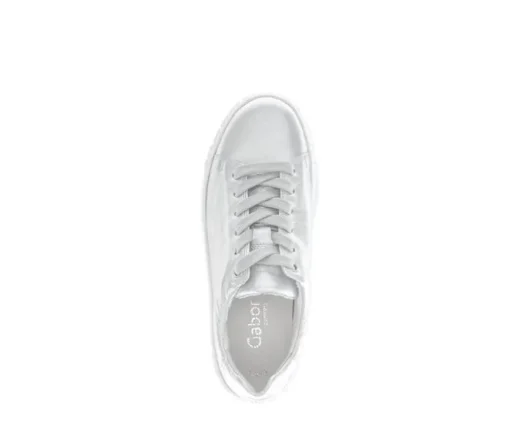 Lage sneaker zilver