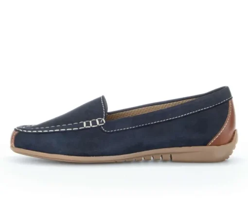 Mocassin blauw