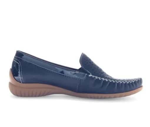 Mocassin blauw