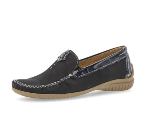 Mocassin blauw