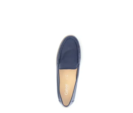 Mocassin blauw