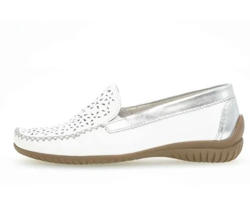 Mocassin wit
