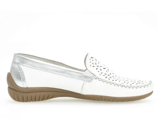 Mocassin wit