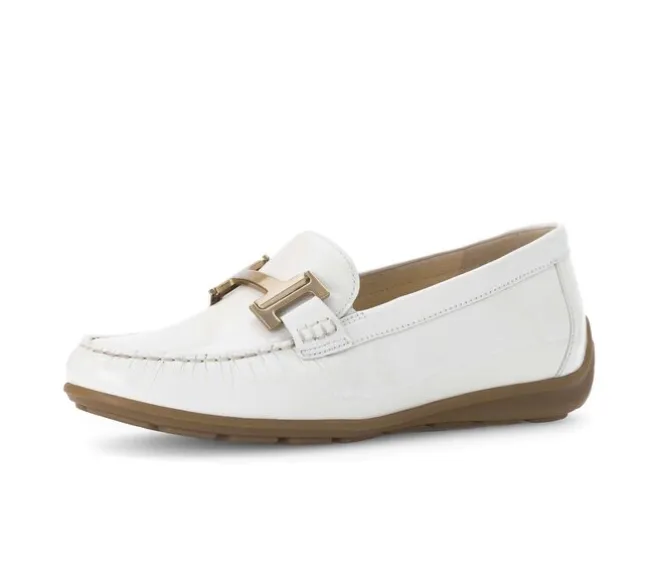 Mocassin wit