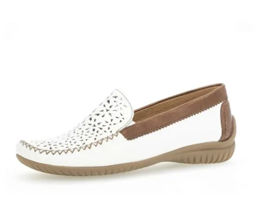 Mocassin wit