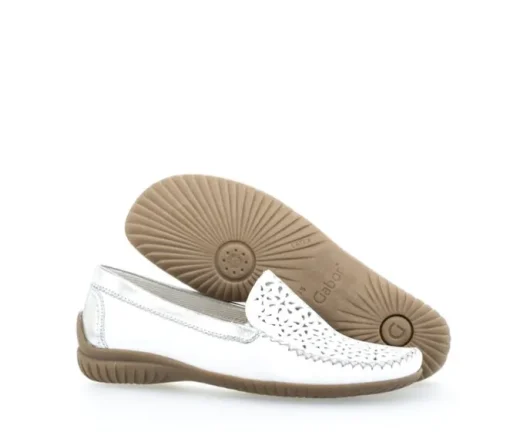Mocassin wit