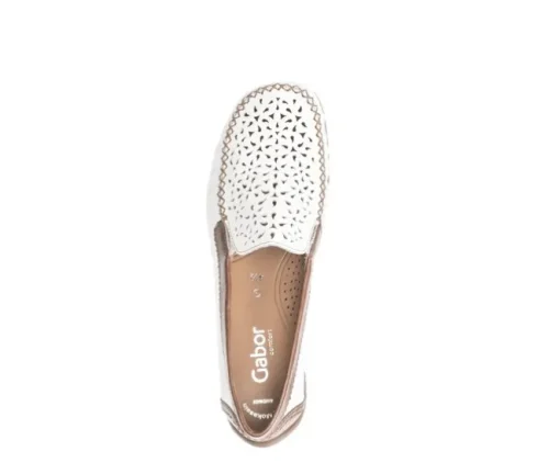 Mocassin wit