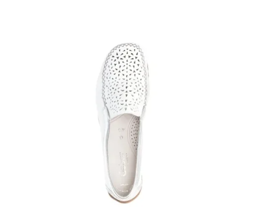 Mocassin wit