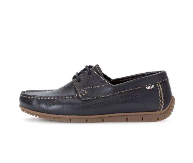 Pius Gabor Mocassin blauw