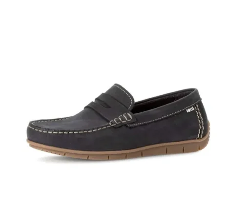 Pius Gabor Mocassin blauw