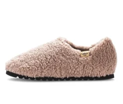 Pluche pantoffel rose