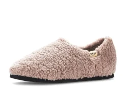 Pluche pantoffel rose