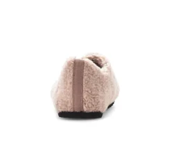 Pluche pantoffel rose