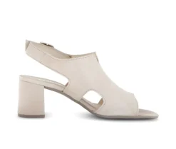 Sandal met riempjes beige
