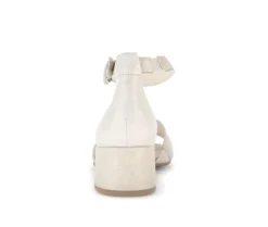 Sandal met riempjes beige