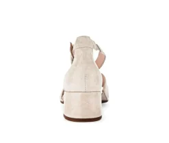 Sandal met riempjes beige