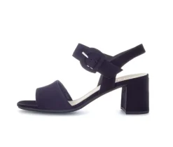 Sandal met riempjes blauw