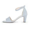 Sandal met riempjes blauw