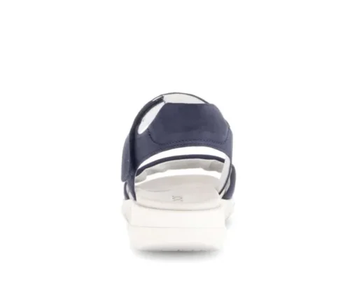 Sandal met riempjes blauw
