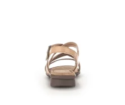 Sandal met riempjes bruin