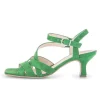 Sandal met riempjes groen
