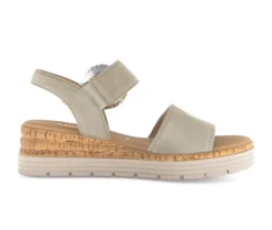 Sandal met riempjes groen