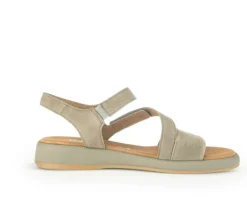 Sandal met riempjes groen