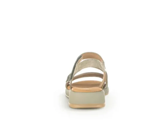 Sandal met riempjes groen