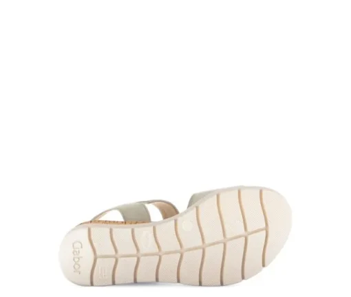 Sandal met riempjes groen