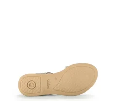 Sandal met riempjes groen