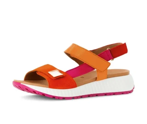 Sandal met riempjes multicolour