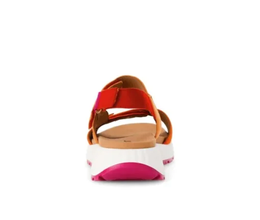 Sandal met riempjes multicolour